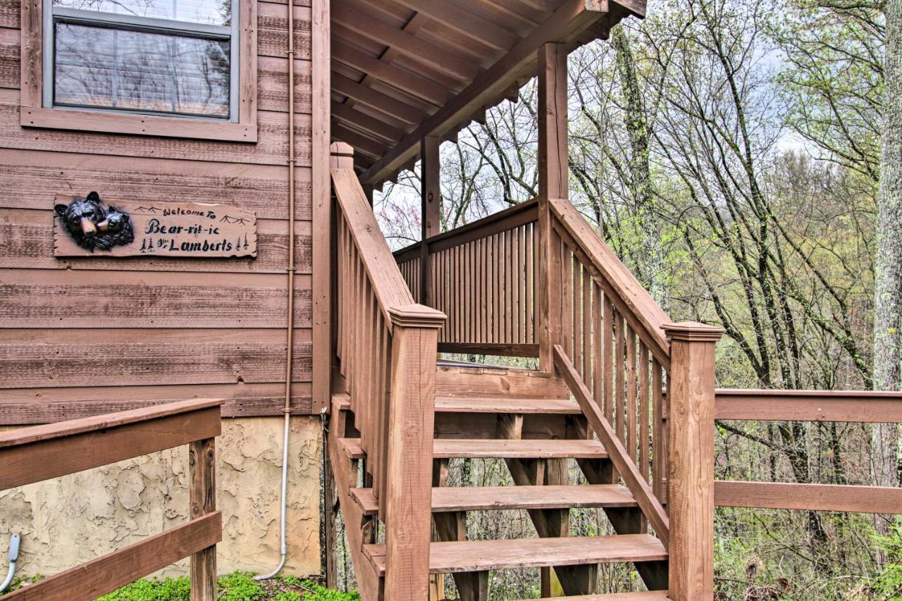 Sevierville Sanctuary Hot Tub, Pool Table And Deck! Kültér fotó